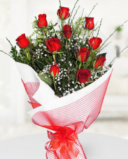 11 kırmızı gül buket
