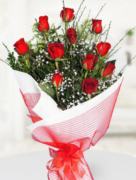 11 kırmızı gül buket
